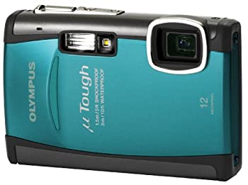 【中古品】OLYMPUS 防水デジタルカメラ μ TOUGH 6010 ブルー μTOUGH-6010BLU(中古品)