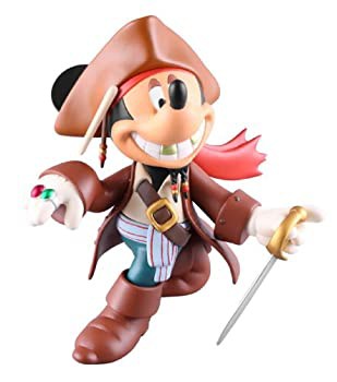 【中古品】VCD MICKEY MOUSE JACK SPARROW version(ノンスケール PVC製塗装済み完成品(中古品)