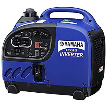 【中古品】ヤマハ 防音型 インバータ発電機 EF9HiS 0.9kVA [50Hz/60Hz] 直流12V-8A付 (中古品)