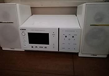 【中古品】JVCケンウッド ビクター iPod対応&ワンセグ対応オーディオシステム ホワイ (中古品)