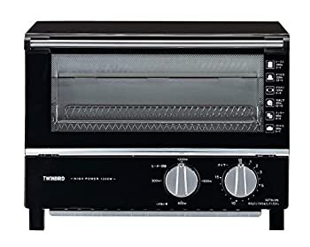 【中古品】ツインバード トースター オーブントースター 2枚焼き 出力4段階 ブラック (中古品)/ホーム＆キッチン オーブントースター/ツインバード(TWINBIRD)/
