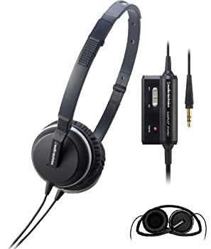 【中古品】audio-technica QuietPoint 密閉型オンイヤーヘッドホン ノイズキャンセリ (中古品)