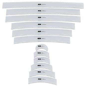 【未使用 中古品】ウチダ アール定規 50枚組 1-816-0050(中古品)