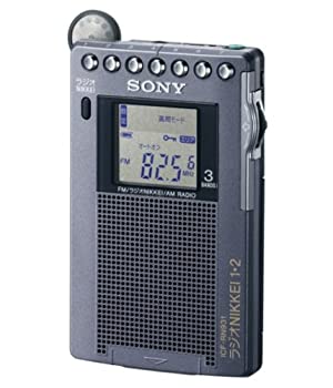 【中古品】SONY FM/AM/ラジオNIKKEI ポケッタブルラジオ R931 ICF-RN931(中古品)