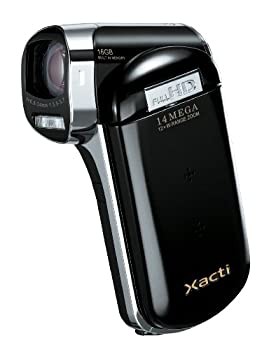 SANYO デジタルムービーカメラ Xacti CG110 ブラック DMX-CG110(K)(中古品)