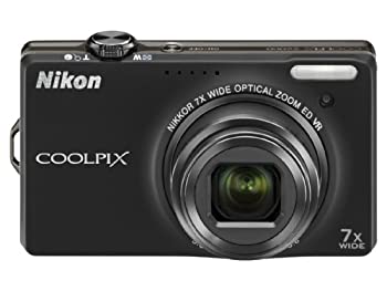 【中古品】Nikon デジタルカメラ COOLPIX (クールピクス) S6000 ノーブルブラック S60(中古品)