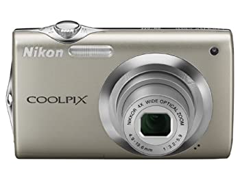 【中古品】Nikon デジタルカメラ COOLPIX (クールピクス) S3000 ピュアシルバー S3000(中古品)