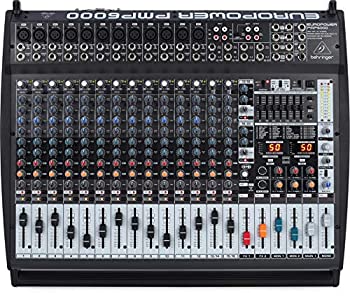 【中古品】Behringer パワードミキサー 2 x 800W 20ch 高品質マイクプリアンプ グラフ(中古品)の通販は