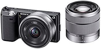 【品】ソニー SONY ミラーレス一眼 α NEX-5 ダブルズームレンズキットE16mm F2.8(品)