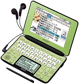 【中古品】シャープ Brain 手書きパッド搭載カラー液晶電子辞書 総合モデル 音声対応1(中古品)の通販は