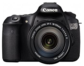 【中古品】Canon デジタル一眼レフカメラ EOS 60D レンズキット EF-S18-135mm F3.5-5.(中古品)
