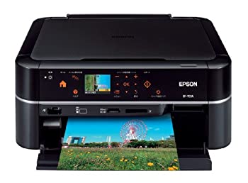 【中古品】EPSON Colorio インクジェット複合機 EP-703A カンタンLEDナビ搭載 6色染料(中古品)の通販は 16,881円