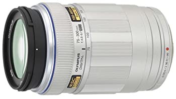 OLYMPUS 超望遠ズームレンズ M.ZUIKO DIGITAL ED 75-300mm F4.8-6.7 シルバ(中古品)