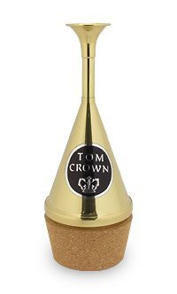 【未使用 中古品】Tom Crown フレンチホルン用 ストッピングミュート 革ひも付き(中古品)