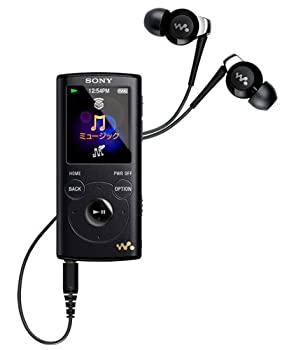 【未使用 中古品】SONY ウォークマン Eシリーズ 2GB ブラック NW-E052/B(中古品)