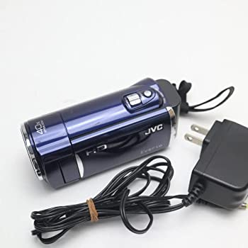 【中古品】JVCケンウッド JVC 32GBフルハイビジョンメモリームービー ロイヤルブルー (中古品)