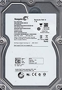 【中古品】Seagate 3.5インチ内蔵HDD 1TB 7200rpm SATA 6.0Gb/s 32MB ST31000524AS(中古品)の通販は