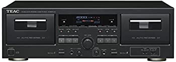 【中古品】TEAC カセットデッキ ダブルオートリバース ブラック W-890R-B(中古品)
