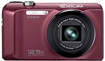 【未使用 中古品】CASIO デジタルカメラ EXILIM レッド EX-H30RD(中古品)の通販は 155,216円