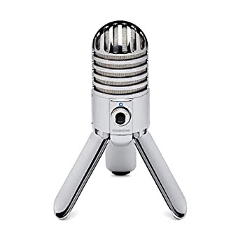 【中古品】SAMSON マイク USB スタジオ コンデンサ Meteor Mic(中古品)