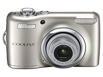 【中古品】NikonデジタルカメラCOOLPIX L23 シルバー L23SL 1000万画素 広角28mm 光学(中古品)の通販は