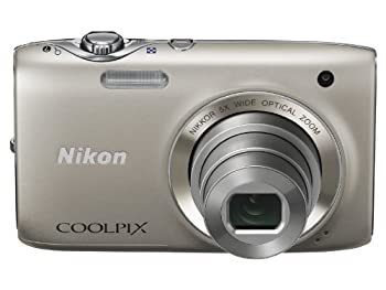 【中古品】NikonデジタルカメラCOOLPIX S3100 シャンパンシルバー S3100SL(中古品)