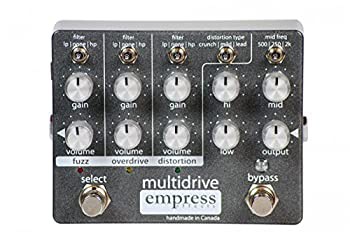 【未使用 中古品】Empress Effects Multidrive Effects Pedal【並行輸入品】(中古品)