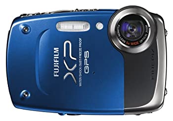 【中古品】FUJIFILM デジタルカメラ FinePix XP30 ブルー FX-XP30BL(中古品)