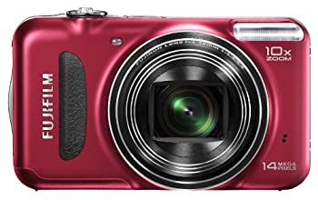 【中古品】FUJIFILM デジタルカメラ FinePix T300 レッド FX-T300R(中古品)