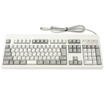 【中古品】Topre/東プレ 静電容量無接点方式キーボード 静音モデル 日本語108キー ホ (中古品)