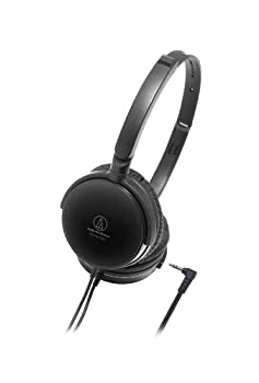 【未使用 中古品】audio-technica 密閉型オンイヤーヘッドホン ポータブル ブラック ATH-FC70(中古品)