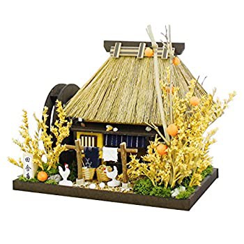 【中古品】ビリー 手作りドールハウスキット 茅葺きハウスキット 田舎庵 8443(中古品)の通販は