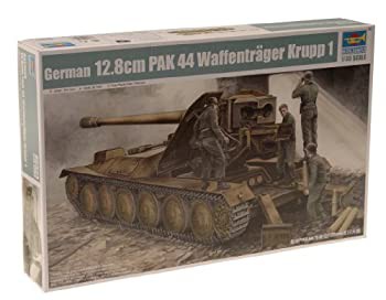 【中古品】トランペッター 1/35 ヴァッフェントレーガークルップ128mm 対戦車自走砲 (中古品)