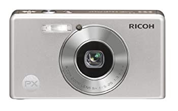 【未使用 中古品】RICOH 防水デジタルカメラ PX シャンパンシルバー PXCS(中古品)