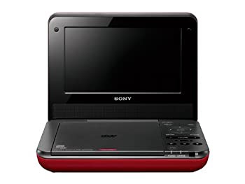 【中古品】SONY ポータブルDVDプレイヤー FX750 レッド DVP-FX750/R(中古品)