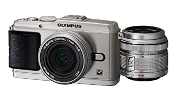 OLYMPUS ミラーレス一眼 PEN E-P3 ツインレンズキット シルバー E-P3