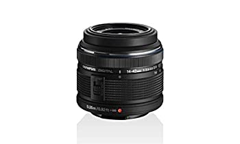 【中古品】OLYMPUS 標準ズームレンズ M.ZUIKO DIGITAL 14-42mm F3.5-5.6 II R ブラッ (中古品)