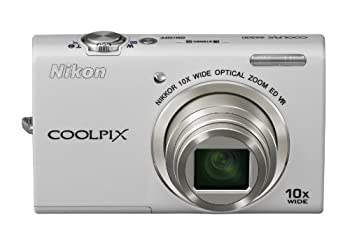 【中古品】Nikon デジタルカメラ COOLPIX (クールピクス) S6200 ナチュラルホワイト S(中古品)