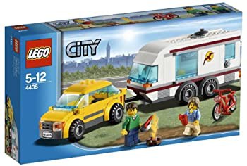 【未使用 中古品】レゴ (LEGO) シティ タウン キャンピングワゴン 4435(中古品)