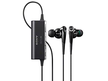 【中古品】SONY カナル型ノイズキャンセリングイヤホン ブラック MDR-NC100D/B(中古品)