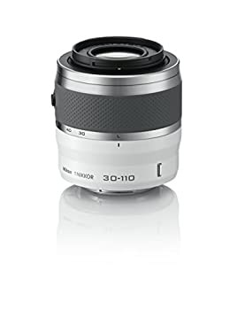 Nikon 望遠ズームレンズ 1 NIKKOR VR 30-110mm f/3.8-5.6 ホワイト ニコンC(中古品)の通販は