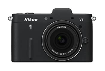 Nikon ミラーレス一眼カメラ Nikon 1 (ニコンワン) V1 (ブイワン) 薄型レン(中古品)