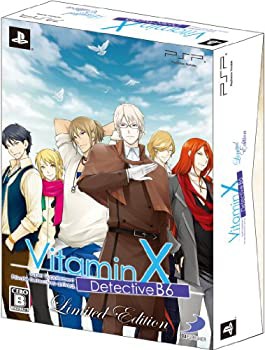 未使用 中古品】VitaminX Detective B6 Limited Edition - PSP