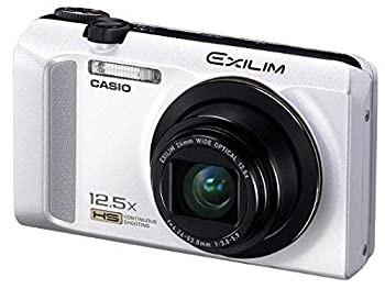 【中古品】CASIO デジタルカメラ EXILIM EX-ZR200 ホワイト EX-ZR200WE(中古品)