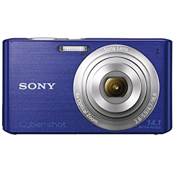 【中古品】ソニー SONY Cyber-shot W610 (1410万CCD/光学x4) ブルー DSC-W610/L(中古品)
