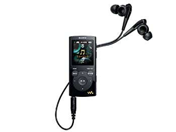 【未使用 中古品】SONY ウォークマン Eシリーズ 2GB ブラック NW-E062/B(中古品)