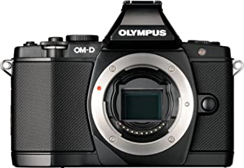 OLYMPUS ミラーレス一眼 OM-D E-M5 ボディ ブラック 1605万画素 防塵