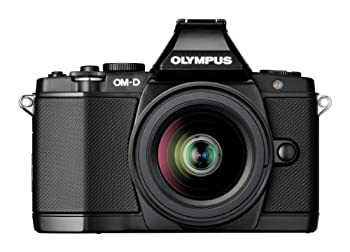 OLYMPUS ミラーレス一眼 OM-D E-M5 レンズキット ブラック 1605万画素