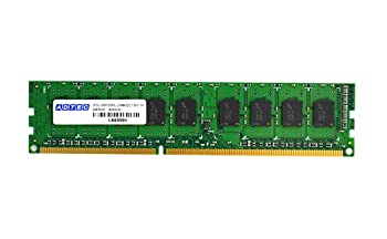 アドテック サーバー用 DDR3-1600/PC3-12800 Unbuffered DIMM 8GB×2枚組 ECC ADS12800D-