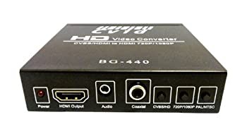 【中古品】CKITZE BG-440 PAL HDMI / コンポジット→ NTSC HDMIマルチシステム デジタ(中古品)